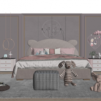 Modern Girl's Room Daughter's Room-ID:405477053