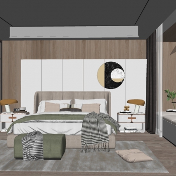 Modern Bedroom-ID:728956946