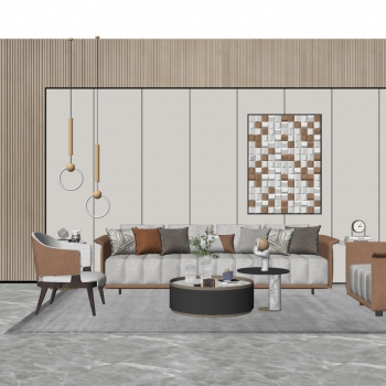 Modern A Living Room-ID:225554946