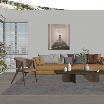 Modern A Living Room-ID:265726096