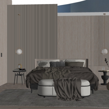 Modern Bedroom-ID:959119089