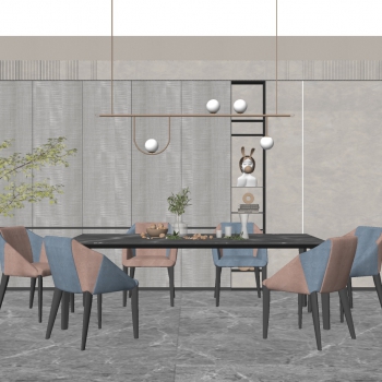 Modern Dining Room-ID:352411991