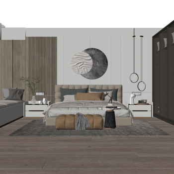 Modern Bedroom-ID:132308012