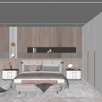 Modern Bedroom-ID:309371955