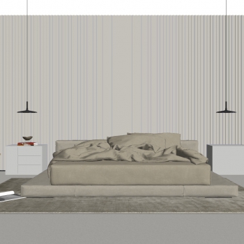 Nordic Style Bedroom-ID:217581033