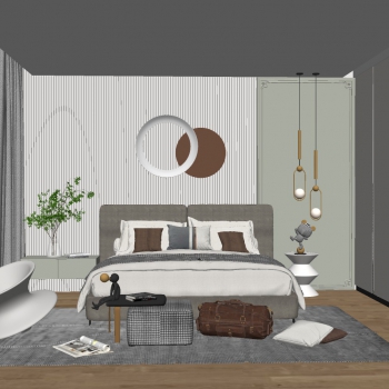 Modern Bedroom-ID:897810949