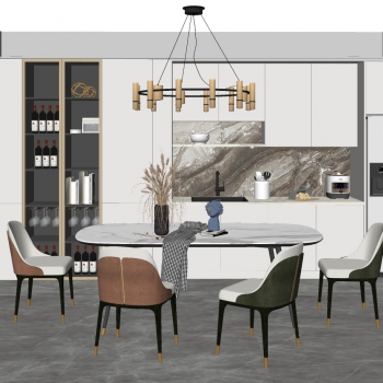 Modern Dining Room-ID:626547105