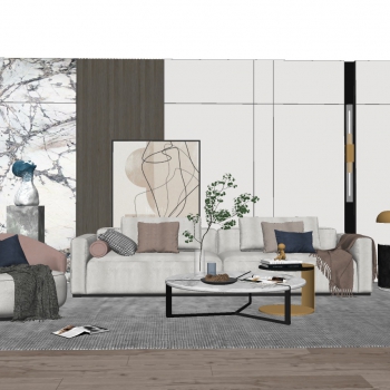 Modern A Living Room-ID:188025007