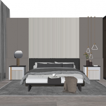 Modern Bedroom-ID:593113904