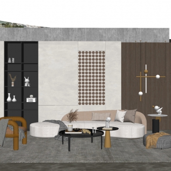 Modern A Living Room-ID:571151025