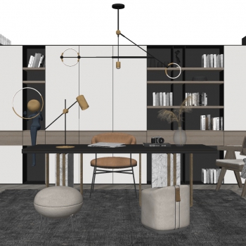 Modern Study Space-ID:383363968