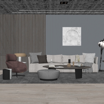 Modern A Living Room-ID:637828115