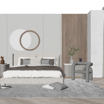 Modern Bedroom-ID:692883019