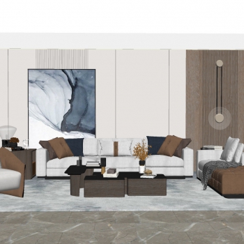 Modern A Living Room-ID:760823012