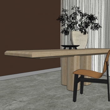 Modern Dining Table And Chairs-ID:371237993