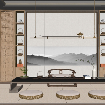 New Chinese Style Tea House-ID:575901031