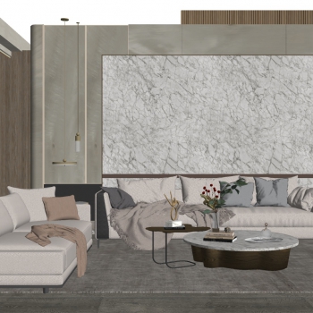Modern A Living Room-ID:932615042
