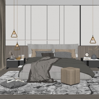 Modern Bedroom-ID:594151975