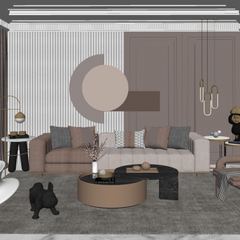 Modern A Living Room-ID:625961073