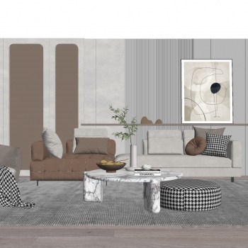 Modern A Living Room-ID:866393094