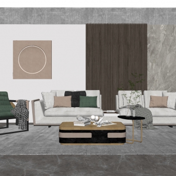 Modern A Living Room-ID:560040952