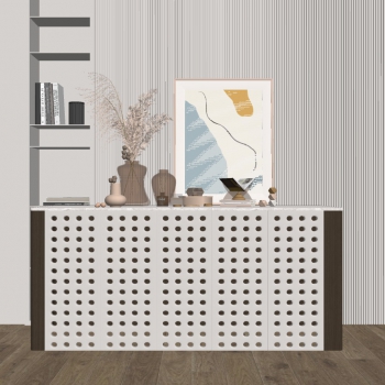 Nordic Style Decorative Cabinet-ID:962364914