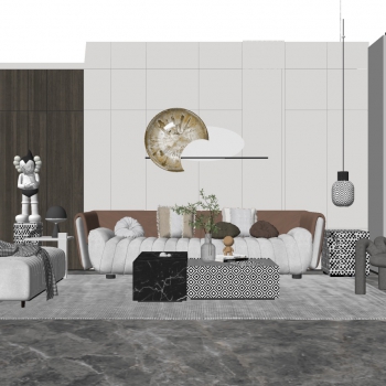 Modern A Living Room-ID:200037969