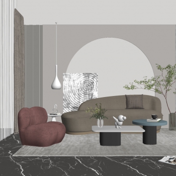 Modern A Living Room-ID:450236085