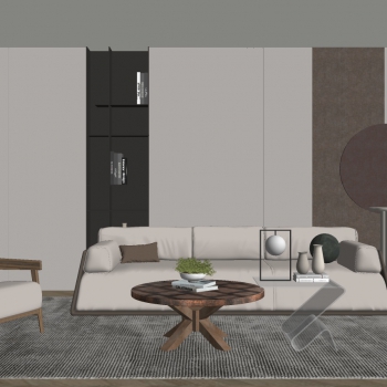 Modern A Living Room-ID:581851018