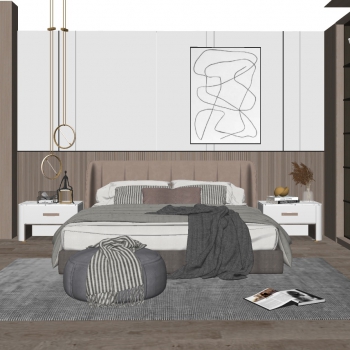Modern Bedroom-ID:484575037