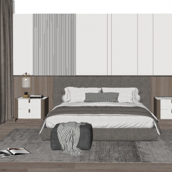 Modern Bedroom-ID:740436088