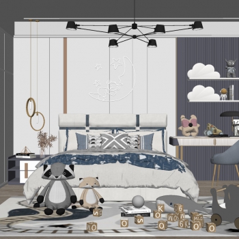 Modern Children's Room-ID:410659073