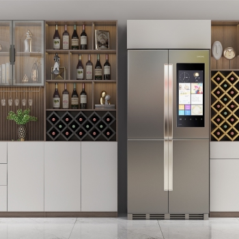 Modern Wine Cabinet-ID:642363074