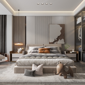 Modern Bedroom-ID:387499099