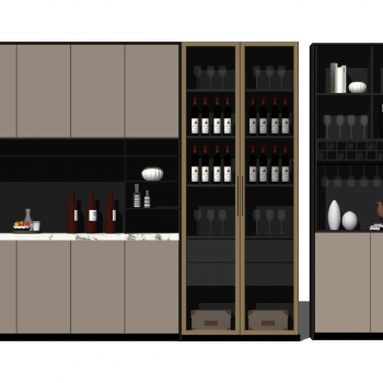 Modern Wine Cabinet-ID:260847095