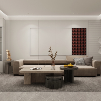 Modern A Living Room-ID:912523982