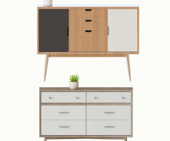 Nordic Style Side Cabinet-ID:465934043