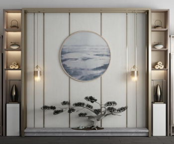 New Chinese Style Decorative Cabinet-ID:546576988