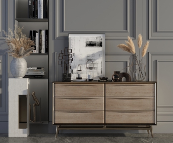 Nordic Style Side Cabinet-ID:465344913