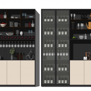 Modern Wine Cabinet-ID:825587991