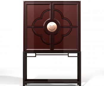 New Chinese Style Decorative Cabinet-ID:446249967