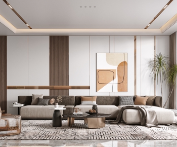 Modern A Living Room-ID:960571055