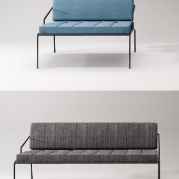 Modern A Sofa For Two-ID:470864061