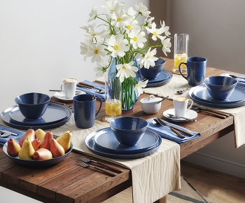 Nordic Style Cutlery/tea Set-ID:759175063