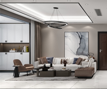 Modern A Living Room-ID:788572075