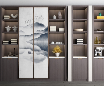 New Chinese Style Bookcase-ID:182849884