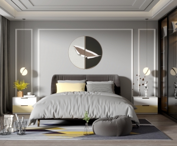 Nordic Style Bedroom-ID:611366995