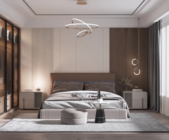 Modern Bedroom-ID:345709338