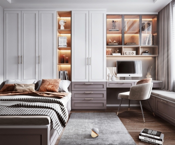 Nordic Style Bedroom-ID:816541912