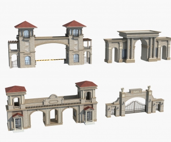 European Style Building Component-ID:518363953